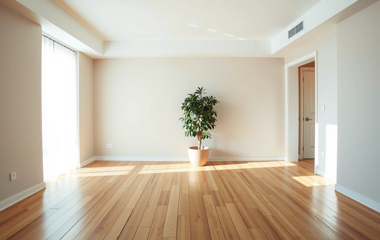 Espacio limpio y ordenado